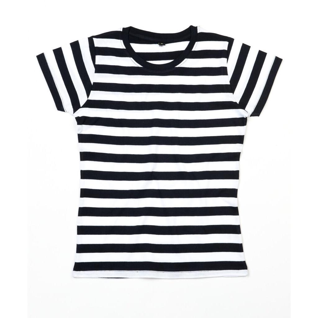 Mantis Womens/Ladies Striped T-Shirt
