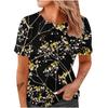 Daisy Graphic Flower 3D Print T-Shirts Women Summer Casual O-Neck Short Sleeve T Shirt Harajuku Y2k Tees Tops Female Clothing