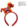 Headband Year of Horse 2026 Cartoon Headwear Soft Plush Material Comfortable Fit Hair Hoop Cosplay Photo Prop
