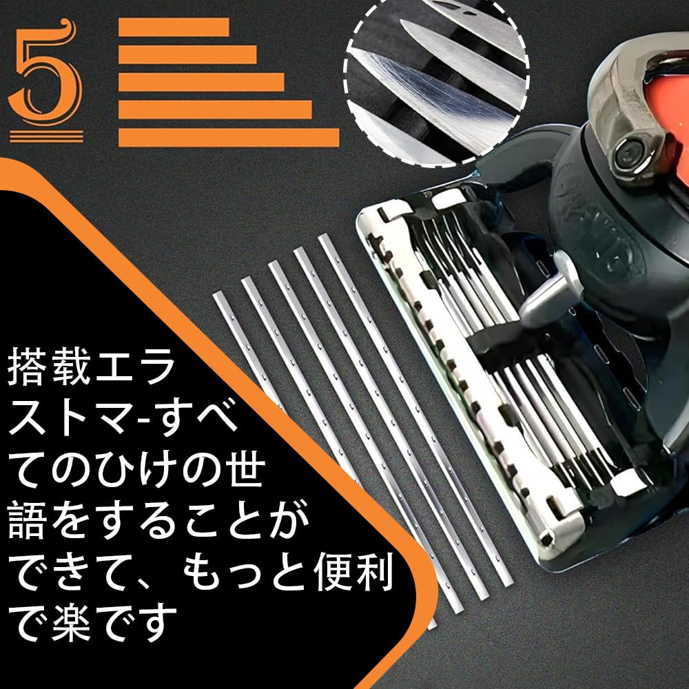 Gillette Compatible Replacement Manual Razor Blades Fusion/ProGlide Blades, 5-Blade (Black, 8-Pack)