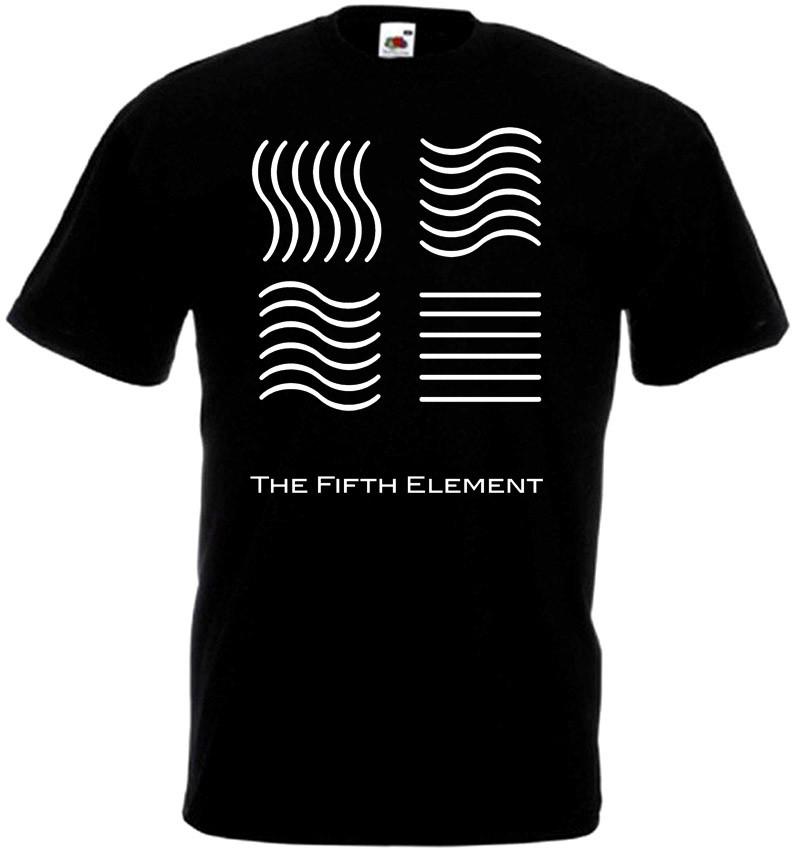The Fifth Element v9 T-shirt black movie poster all sizes S5XL XXXXL