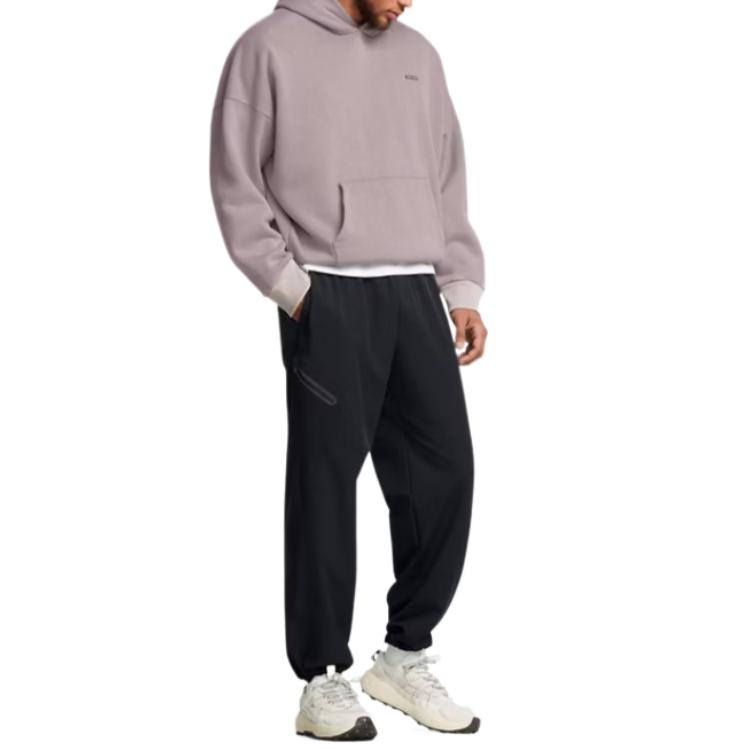 Under Armour Unstoppable Comfortable Soft Skin-Friendly Fashion Casual Pants Men bottoms Black 1388824-110