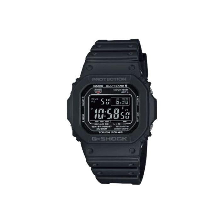 

Casio Digital Series Square Classic Design Waterproof Shockproof Sports Solar Quartz Movement Resin Strap Men Watches Black GW-M5610U-1BJF Black Dial