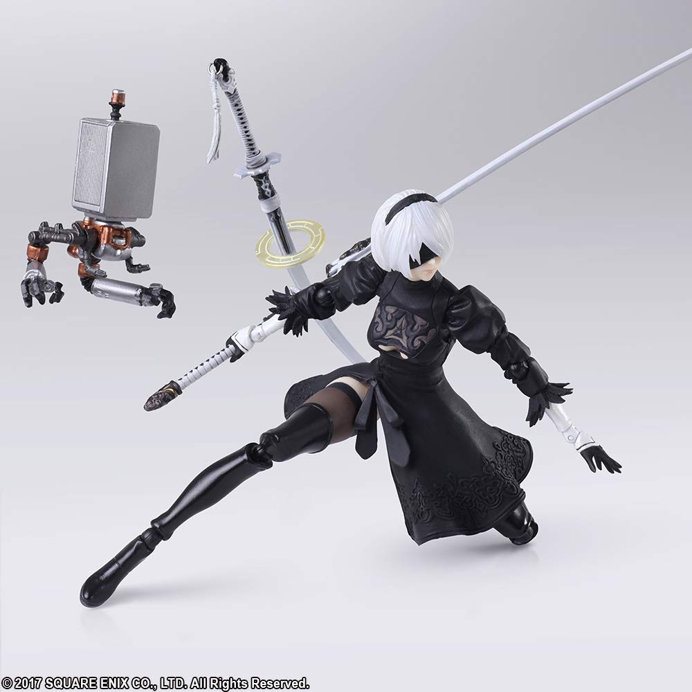 Automata Bring Arts YoRHa Type B Version PVC Painted Action Figure NieR No.2 2.0