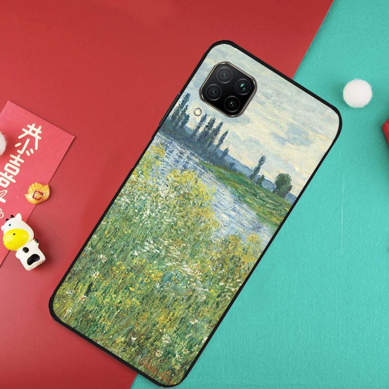Claude Monet Cool For Huawei Nova 9 10 SE 11 Pro 7i 8i 11i 12i Y73 Y72 Y61 Y91 Y90 Y70 Y60 P30 P40 Lite Case