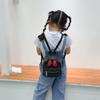 Zaino con Paillettes a Fiocco per Ragazza, Materiale PU Impermeabile per Uso Quotidiano