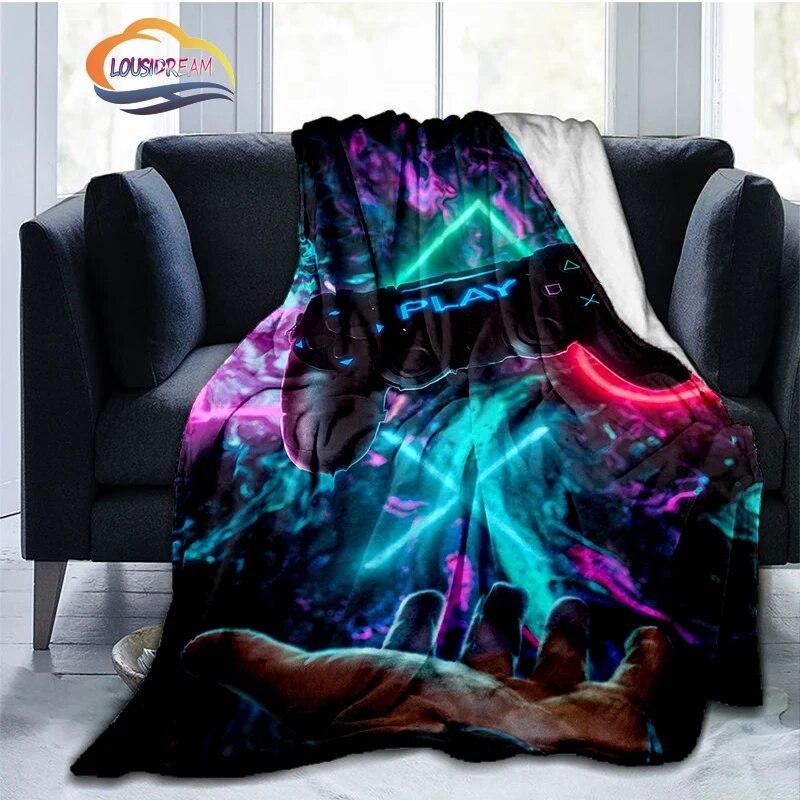 Game Blanket Game Handle  Video  Controller   Over and  Begin  Four Seasons Universal