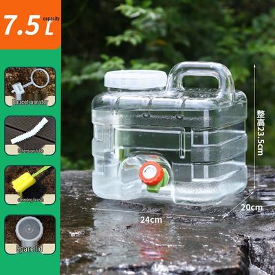 Portable Outdoor Water Bucket with Faucet