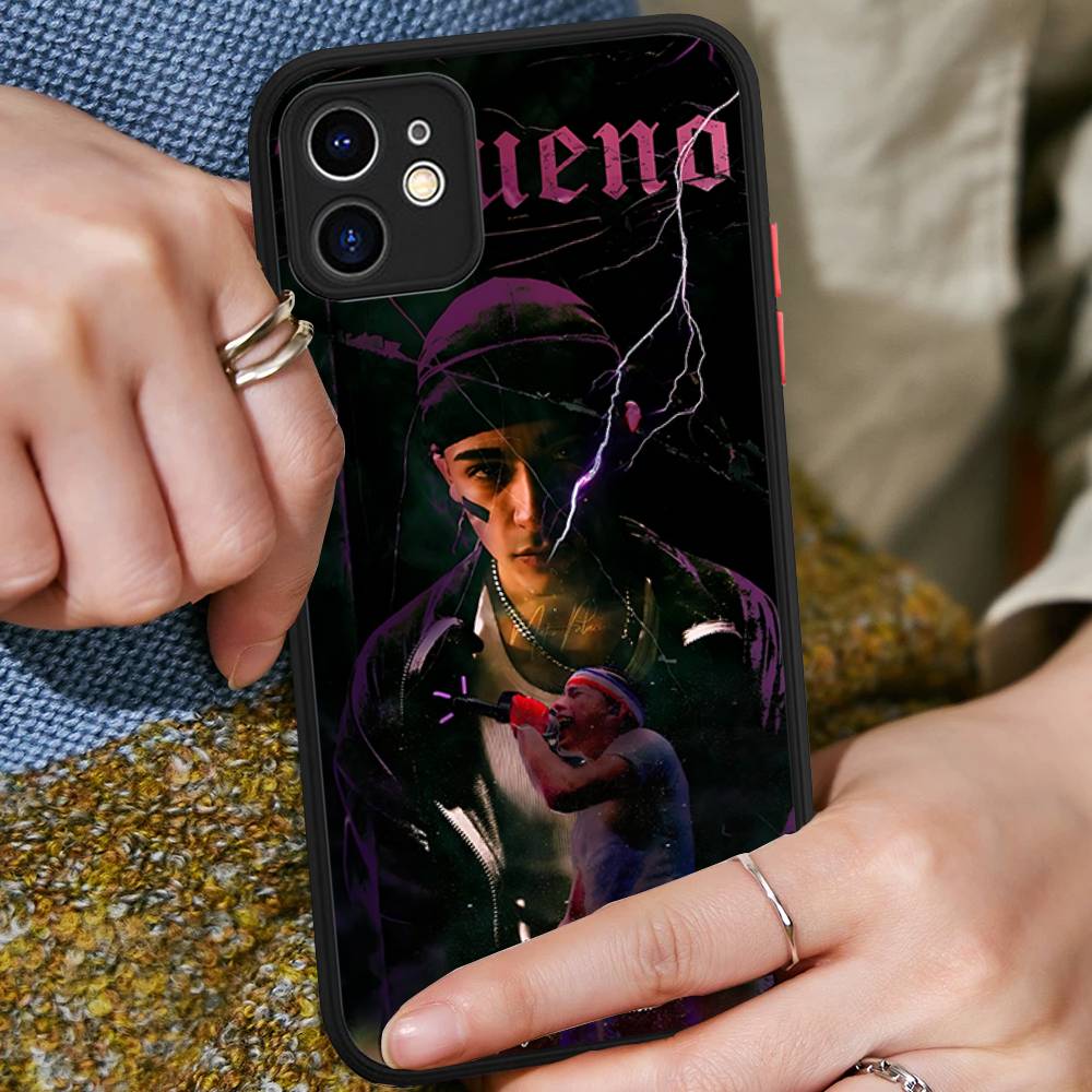 Trueno Rapper For IPhone 16 15 14 11 12 13 Pro Max Plus X XS MAX Matte Soft Back Phone Cover Case