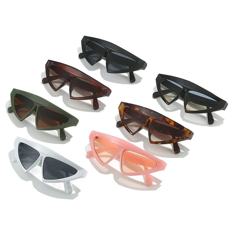 Triangular Sunglasses, Personalized Geometric Glasses Of The Same Style, Colorful Sunglasses