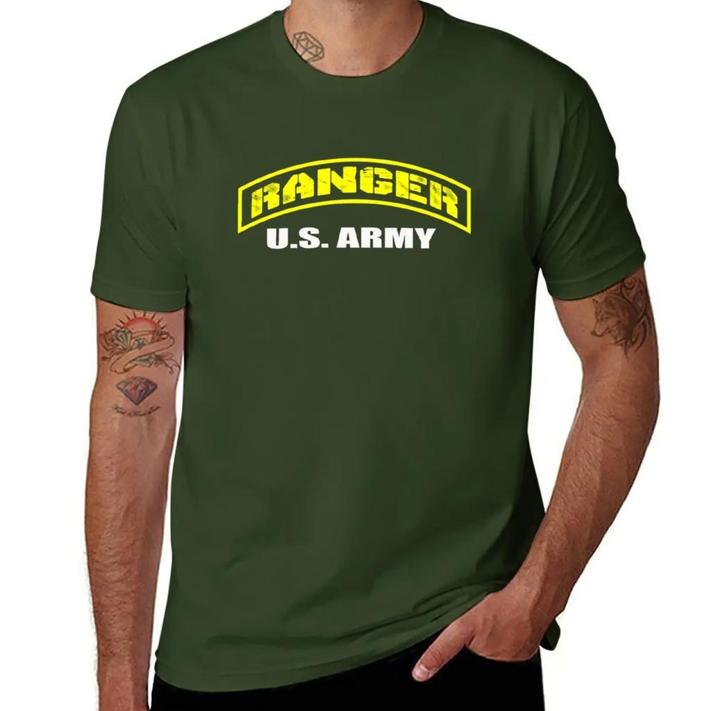 Ranger us army košile Tričko Blůza vintage pánské oblečení