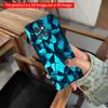 2DFlat Xiaomi Redmi phone caseBlue Geometric Tile Pattern Phone Casesuitable for Redmi Note 11 12 13 14 A3 K80 15 17 Ultra