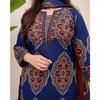 Indian Designer Salwar Suit Kurta Pant Dupatta Set Women Bollywood Tunic Kurti VFP-1847a