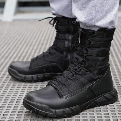 Ultraleichte, atmungsaktive Desert Combat-Stiefel für Herren – hoher, verschleißfester, rutschfester Wanderschuh.