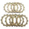Clutch Friction Disc Plate Kit For Yamaha V-Star 1300 XVS1300 FJR1300 FJR1300A/AS/AE XVS1300 XVS1300A/CT XTZ1200 ZE Stryker 1300