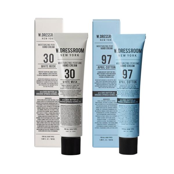 W.DRESSROOM Kvepiantis rankų kremas 50ml*2vnt - 45 variantai [BTS mėgstamiausias kvapas!]