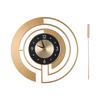 Voltsify 18Inch Modern Decorative Non-Ticking Wall Clock with Pendulum for Living Room Study Office