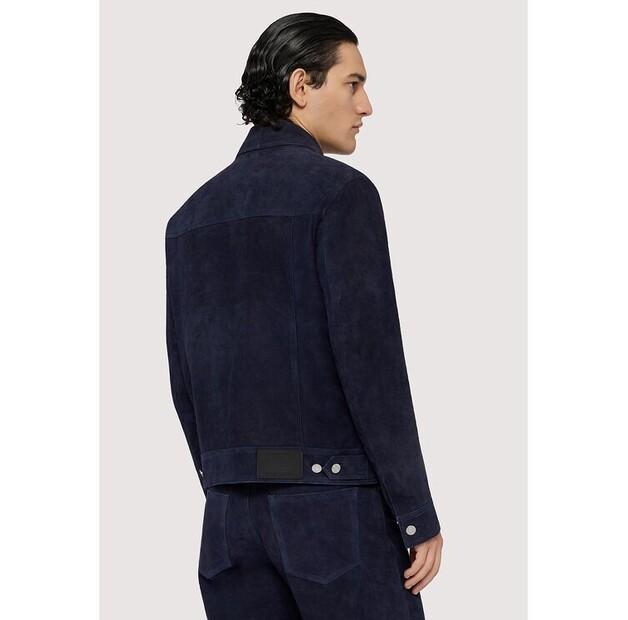 Куртка кожаная Trussardi R304M000007N024