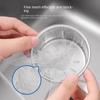 30/500pcs Disposable Sink Filter Mesh Bags Kitchen Sink Strainer Drain Hole Anti-blocking Garbage Bag Cleaning Strainers Net