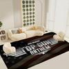 T-Top Gun Floor Mat Retro Multiple Choice Living Room Kitchen Rug Non-Slip Modern Home Decor