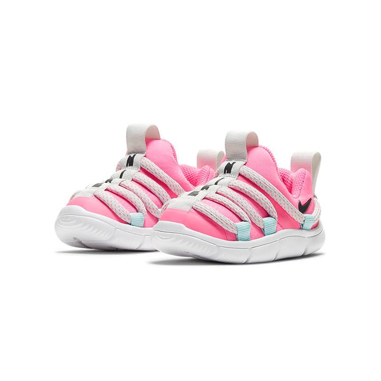 Nike Novice TD Comfortable Low Top Casual Shoes White Pink Infant And Toddler AQ9662-606