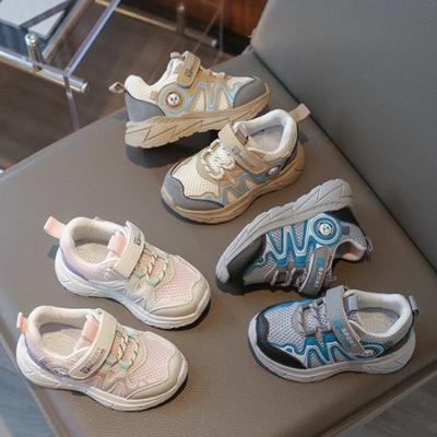 New Fashion Girls' Shoes Comfort Brand Child Sneaker Mesh Run Non Slip Boys' Shoes Versatile Trendy Sneakers Girl Tenis De Mujer