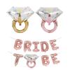 Diamond Shaped Ring Foil Ballons Engagement Wedding Party Supplies Decorations
