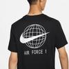Nike Graphic Casual Crew Neck Short Sleeve T-Shirt Men Tops Black DX1082-010