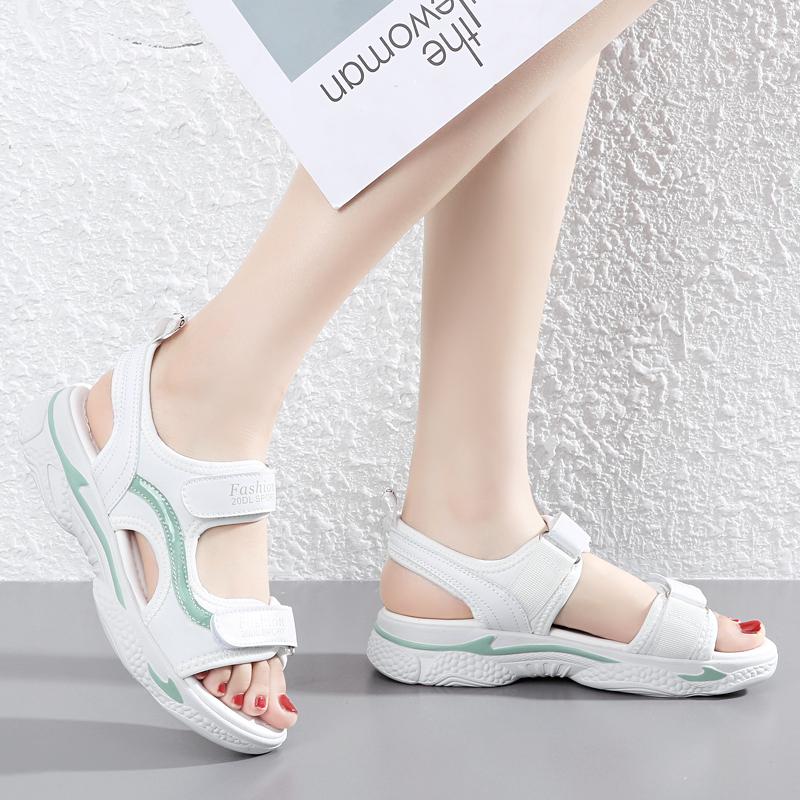 Sommer mote for barn Lett utendørs Casual sandaler Strandsko for kvinner Tøfler