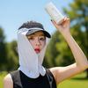 For Men UV Protection Cap Mask Silk Scarf Sunscreen Veil Sunscreen Mask Anti-uv Face Cover Face Scarf Outdoor Neck Protection