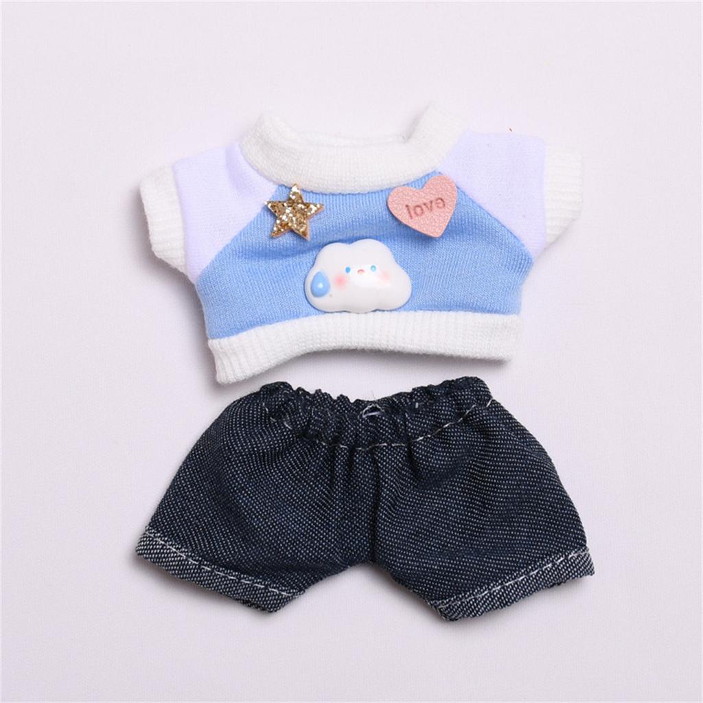 Morsom dukkeklær, Anime plysjleker og søte tilbehør, søte dukkeklær