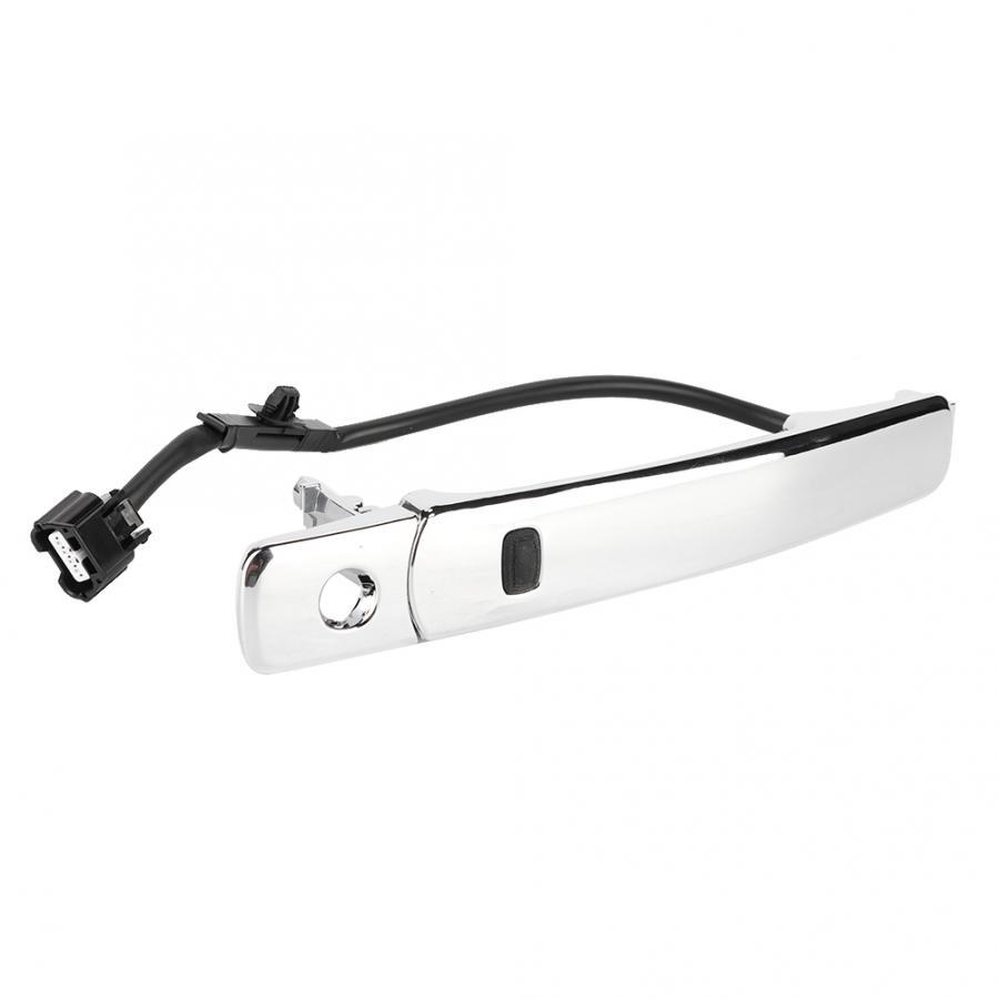 Front Left Outside Chrome Door Handle Smart Entry 80640-CZ31B Fit For 2010-2013 Nissan Rogue