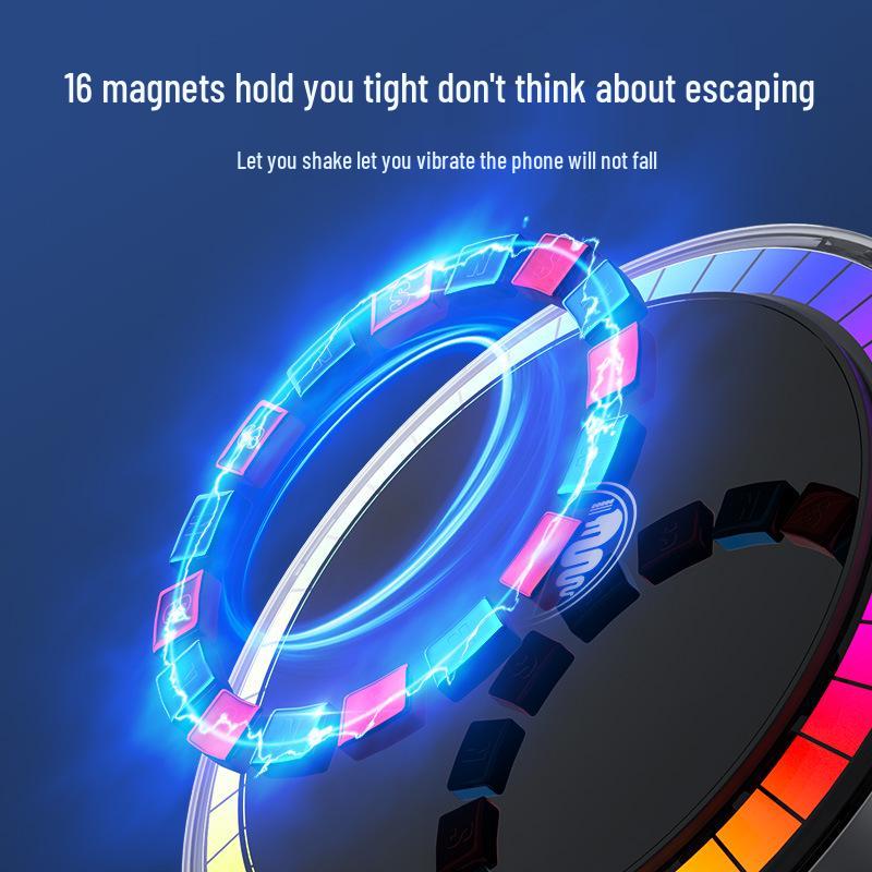 Romeo SUV/Coupe Magnetic Wireless Charger with LED Ambient Light for Apple Phones