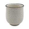 Utsuwa Roan Mino Ware Approximately White Karatsu Black Made In Teacup, 230ml, Finish, Rim, Japan, 520-0192