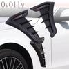 Vent Cover Fender Hood Air Flow Intake Trim Car Side  Exterior Accessories Wing Decals Ventilation Sticker Modified Styling 2pcs
