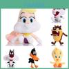 Bugs Bunny Djävulen Lola Daffy Duck Gosedjur Set med 4 Mjuka Dockor Tecknad Fylld Stor Gåva