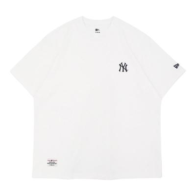 New Era MLB Flower RS42 NEYYAN O WHT JP Short Sleeve Korean White XXL T-Shirt, Design,