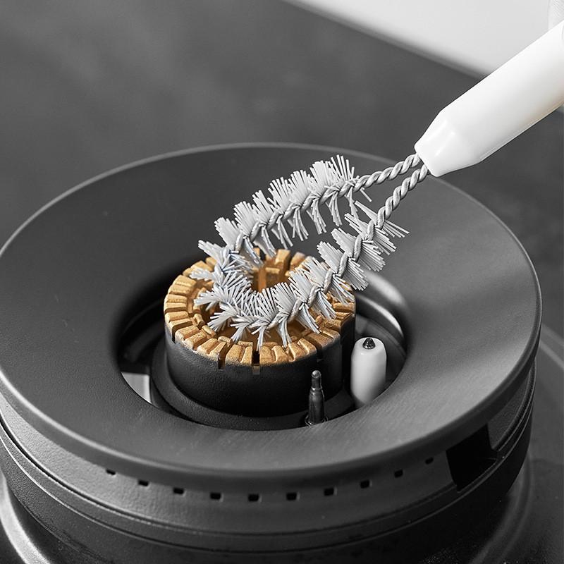 Cleaning Stove Gas Tool With Pp Nylon Bristles For Stove Maintenance Top