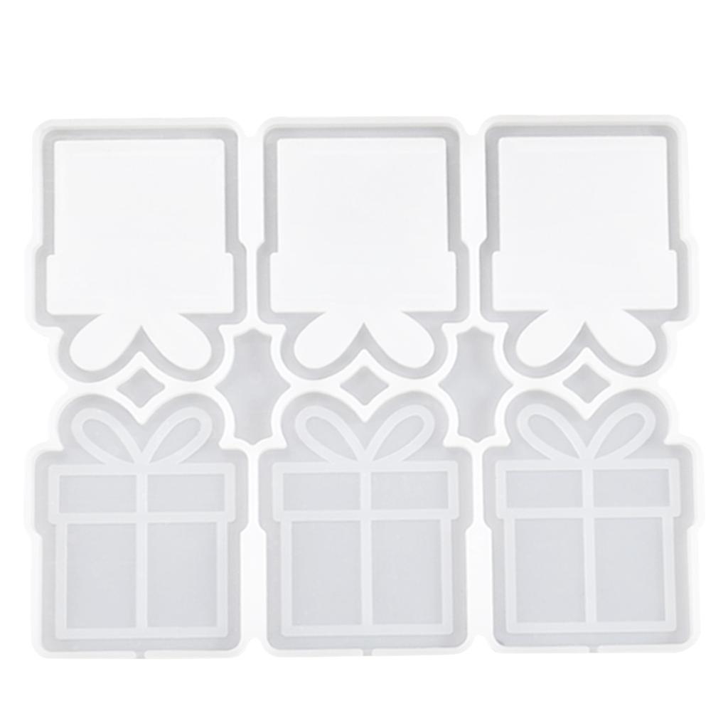 Sugarcraft Mould Cookie Mould Gift Box Gift Food-grade Silicone Candy Cutter Lollipop Mold Easy To Clean Baking Utensils