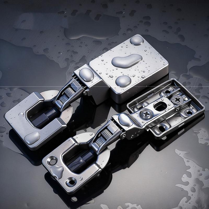 Space Saving Concealed Cabinet Door Hinge Adjustable Tension Mechanism Soft Closing Wardrobe Hinge For Quiet Operation