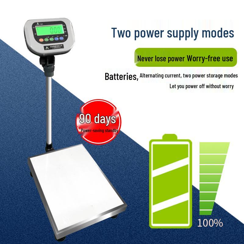 Electronic Weighing Scale: 50kg/60kg/100kg/200kg Kitchen & Platform Models