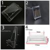 Hard Plastic Magnetic Card Holder Acrylic Cards Protectors Sports Star Cards Case  Idol Photo Cards