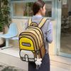 Large Capacity 2D Backpack Cartoon Stereo Student Schoolbag