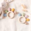 New Baby Silicone Teether Dental Toys BPA Free Silicone Finger Teething Ring Bracelet for Newborn Goods Baby Teething Toys Gift