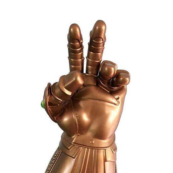 Guanti LED Guanto dell'Infinito di Thanos Illuminati Adulto Festa Cosplay Oggetto di Scena Costume