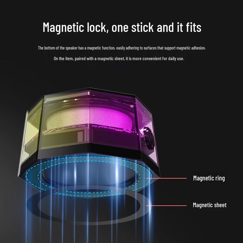 FCIM FC11 Mini Magnetischer Tragbarer Bluetooth-Lautsprecher