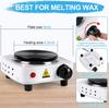Hot Plate for Candle Making Portable Electric Tea Warmer Stove for Boil Coffee Tea Melting Wax Chocolate Candy Heating Burner