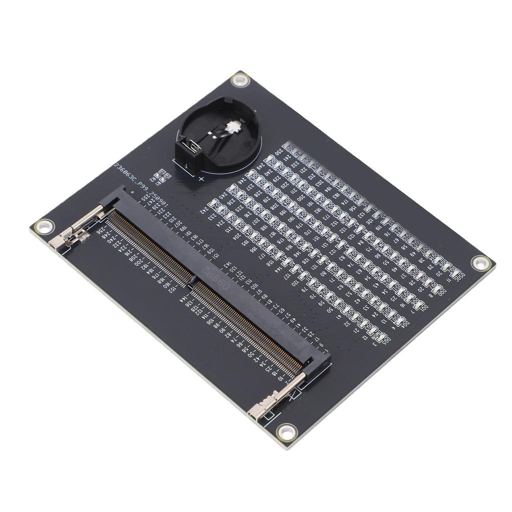 DDR4 Laptop-Speicher-Testkarte mit LED-Anzeigen für schnelle Diagnose Tragbares DDR4-RAM-Testwerkzeug für IT-Techniker
