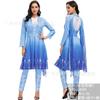 2025 New Popular Frozen 2 Princess Elsa Suit Adult Women's Cosplay Dress