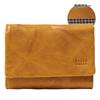 Takeo Kikuchi Mini Genuine Limited Edition Folding Folding Sheepskin Camel Men's Tri-fold Wallet, Leather, Oyster, Color, 720623, Tri-fold Wallet,